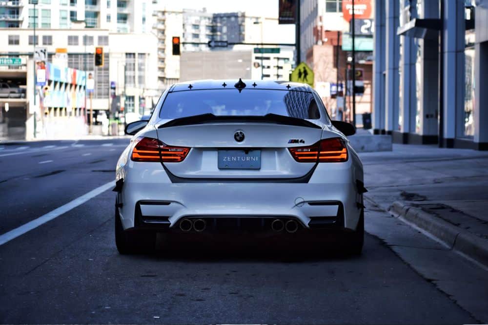 White BMW M4